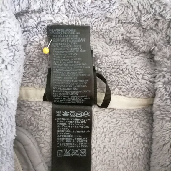 The North Face Tech Osito Womens Meld Gray Full Zip Fleece Winter Jacket Size S - Picture 8 of 8